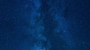 Delta Aquarids Meteor Yağmuru ve Samanyolu Galaksisi Güneybatı Sky Dağı Whitney Blue Sierra Nevada ABD Zaman Sürati 01