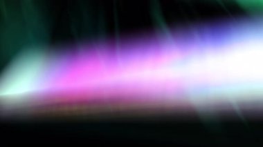 Aurora Parıltılı Görünüm Yeşil ve Pembe