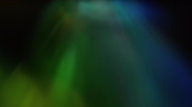 Siyah Arkaplanda Parlak Işık Prism Renkleri Canlandırması