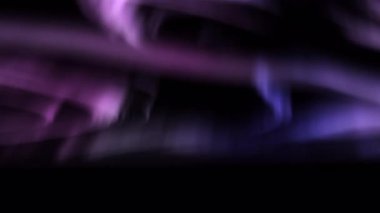 Aurora Sihirli Büyüleyici Döngü Canlandırma Arkaplanı