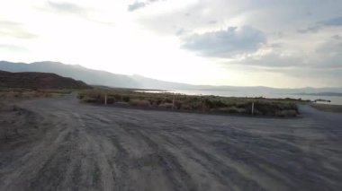 Mono Gölü Güney Tufa Off Road Plaka 04 Kaliforniya sürücü plakalı ABD