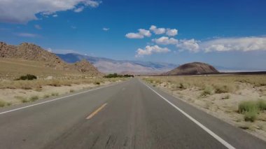Whitney Portal Dağı Plaka Sürüşü 18 Multicam Ön Manzara Sürüş Plakası Sierra Nevada Mt. Kaliforniya ABD
