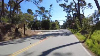 Monterey 17 Mil Yolu 27 Front View Multicam Sürücü Plakası Kaliforniya ABD