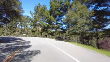 Monterey 17 Mil Yolu 29 Front View Multicam Sürücü Plakası Kaliforniya ABD