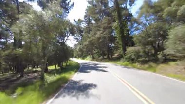 Monterey 17 Mil Yolu 30 Arka Görüş Multicam Sürücü Plakası Kaliforniya ABD