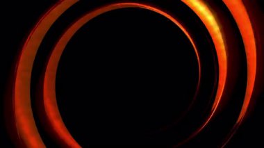Çevirici Portal Döngü Canlandırması Soyut Arkaplanı Yangını