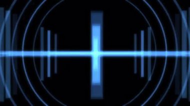 Hedef Döngü L Mavi Canlandırma Döngüsüne HUD Radar Kilidi