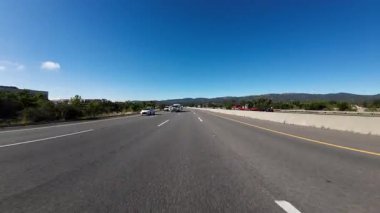 San Francisco Körfez Bölgesi Novato Otoyolu 101 Kuzey 03 Arka Görüş Marin County California 'nın Sürücü Plakaları