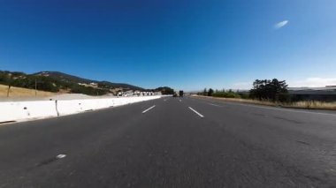 San Francisco Körfez Bölgesi Novato Otoyolu 101 Kuzey 05 Önden Sürücü Plakası Marin County California