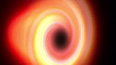 Dönen 3D Yanan Girdaplar Yüksek Enerji Animasyon Arkaplanı