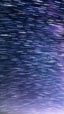 Dikey Çekim Yıldızı İzliyor Güneybatı Gökyüzünde Yıldızlara Bakış Yazı Kaliforniya 'da Astrofotoğrafçılık Hızı