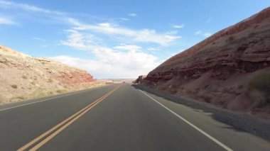 Plakası Powell Lake Lakeshore Dr S 07 Front View Arizona Güneybatı ABD