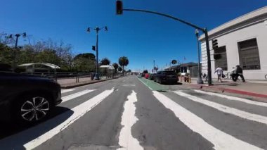 San Francisco Embarcadero Kuzey 12 Ön Manzara Rıhtım 23 sürücü plakası ABD Ultra Geniş