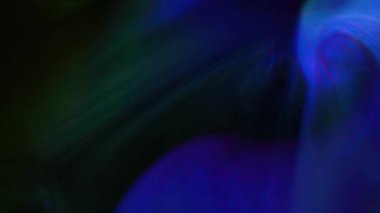 Mavi ve Yeşil Işıklı Duman Arkaplanı