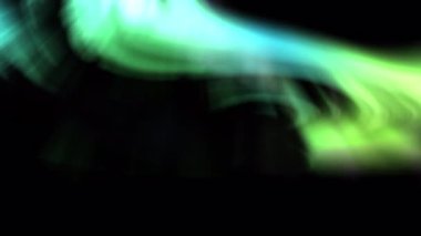 Aurora Rüya Animasyonu Yeşil ve Mor