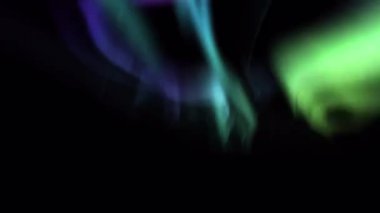 Göksel Aurora Dans Animasyon Arkaplan Döngüsü