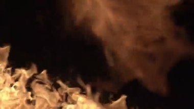 Nefes kesici Ateş Patlaması Yavaş Hareket 240 fps