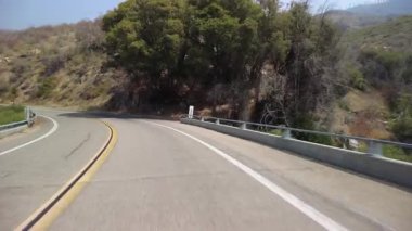 Kings Canyon Manzarası Doğu Kısmı 29 Doğu Yakası Çok Kameralı Ön Manzara Benzin İstasyonu Sierra Nevada Mt. Kaliforniya ABD