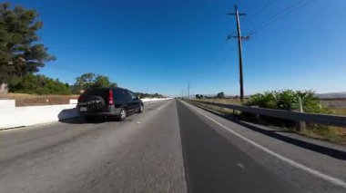 San Francisco Körfez Bölgesi Novato Otoyolu 101 Kuzey 08 Ön Görüş Marin County California 'nın Sürücü Plakaları