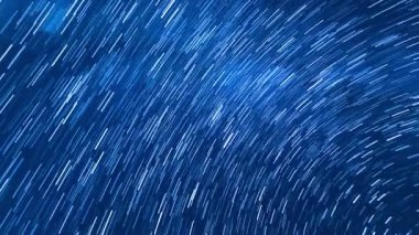 Evren 'in Gece Gökyüzüne Bakış Yıldız İzleri Gece Gökyüzü Zaman Hızı