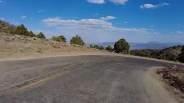 Beyaz Dağ Antik Bristlecone Sahnesi Byway Batı Yakası Ön Manzara 11 Sürücü Plakası ABD