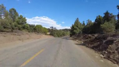 Beyaz Dağ Antik Bristlecone Sahnesi Byway Batı Yakası Ön Manzara 14 Sürücü Plakası Kaliforniya ABD