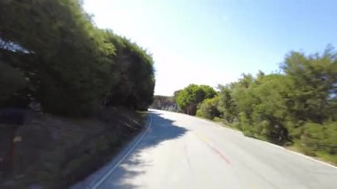 Monterey 17 Mil Yolu 34 Arka Görüş Multicam Sürücü Plakası Kaliforniya ABD