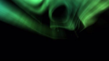 Aurora Göksel Görkemli Yeşil Döngü Canlandırması