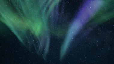 Aurora Samanyolu Döngüsü Üzerine Büyülü Hareket