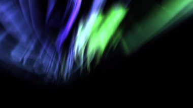 Aurora Sihirli Yolculuk Canlandırma Döngüsü Arkaplanı