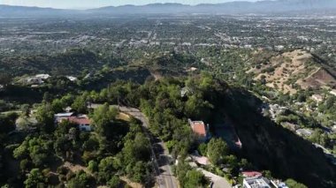 Beverly Hills 'ten San Fernando Vadisi Hava Çekimi