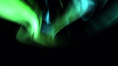 Göksel Aurora Dans et Yeşil ve Mavi