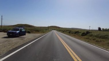 American West Grassland ve Hills 04 Arkaya Bakış Sürücü Plakaları ABD