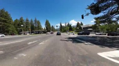 Tahoe Gölü Sahnesi Byway Zephyr Koyu Eyalet Hattı 05 Önden Sürücü Plakası 50 Batı Nevada