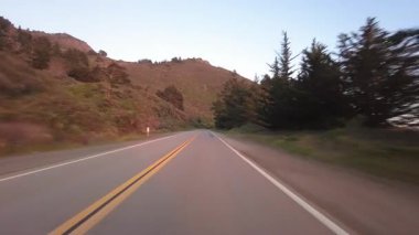 Big Sur Pasifik Sahil Otoyolu 6 Cape San Martin 'den Ragged Point 04 Front View Çok Kameralı California plakalı ABD' ye