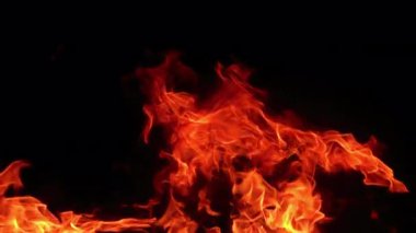 Süper Yavaş Çekimde Alev 1000fps