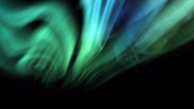 Aurora Kozmik Perde Canlandırma Arkaplan Döngüsü