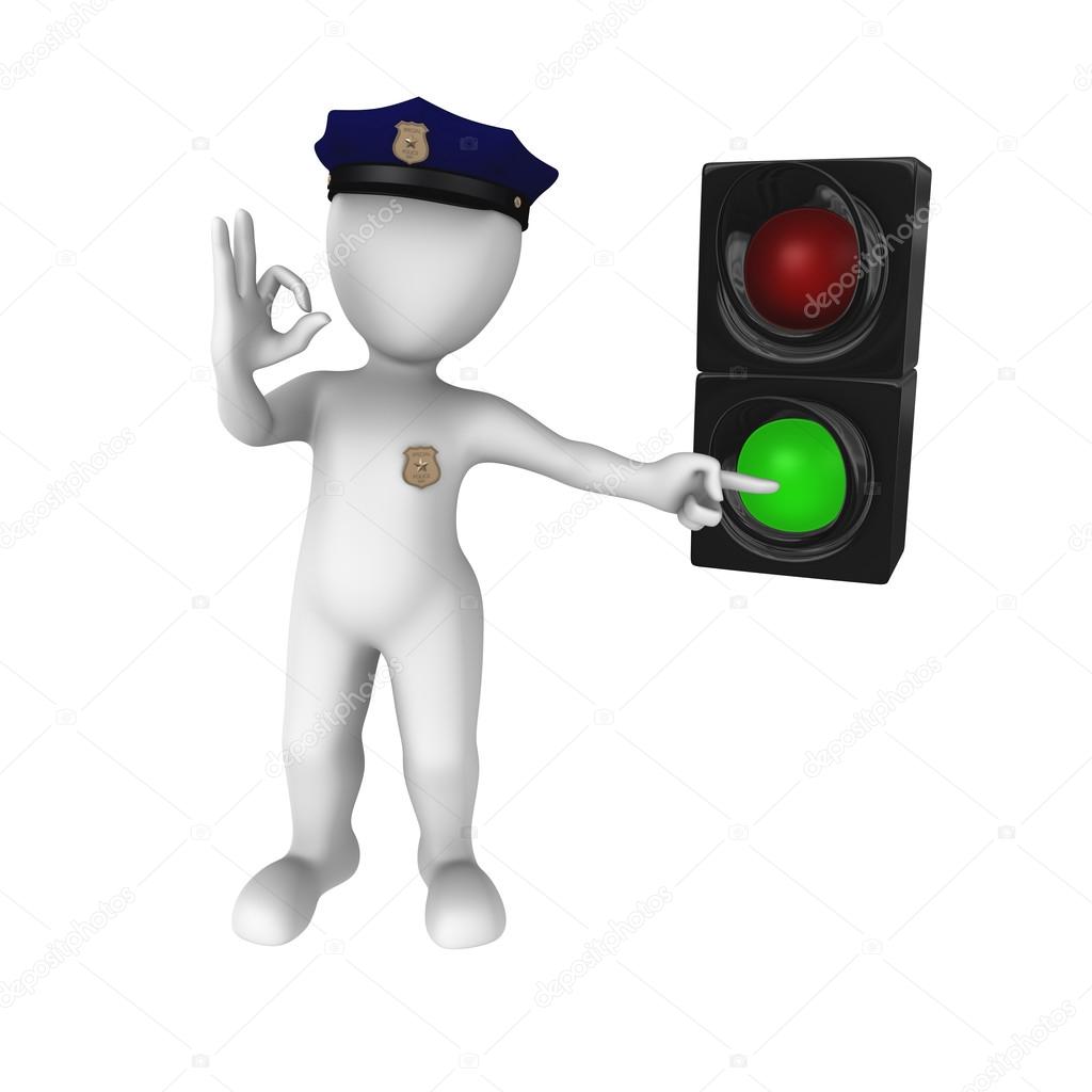 Green Traffic Light Go Stock Photo By C 3d Sparrow