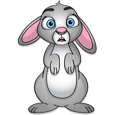 Sevimli sürpriz bunny