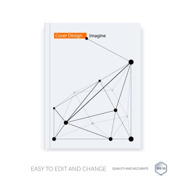 Broşür şablonu, kapak tasarım yıllık raporu, el ilanı düzeni, lea