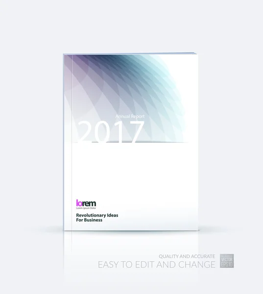 Brochure sjabloon lay-out, cover ontwerp jaarverslag, tijdschrift, — Stockvector