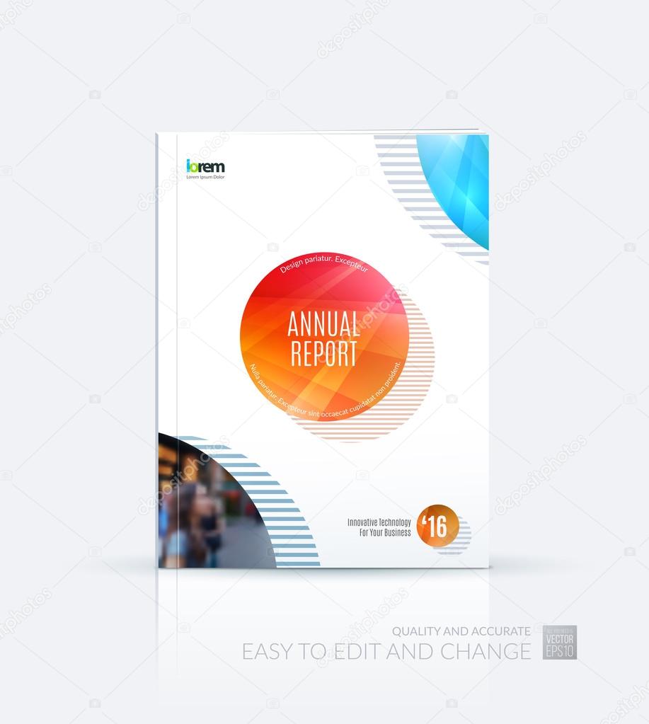 Brochure template layout, cover design annual report, magazine,
