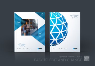 Broşür şablonu düzeni, kapak tasarımı faaliyet raporu, dergi,