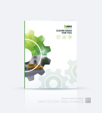 Broşür şablon düzeni, kapak tasarım yıllık raporu, el ilanı, lea