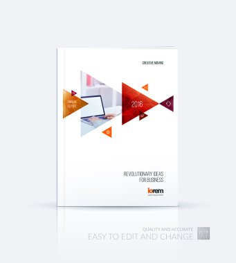 Broşür şablonu düzeni, kapak tasarımı faaliyet raporu, dergi,