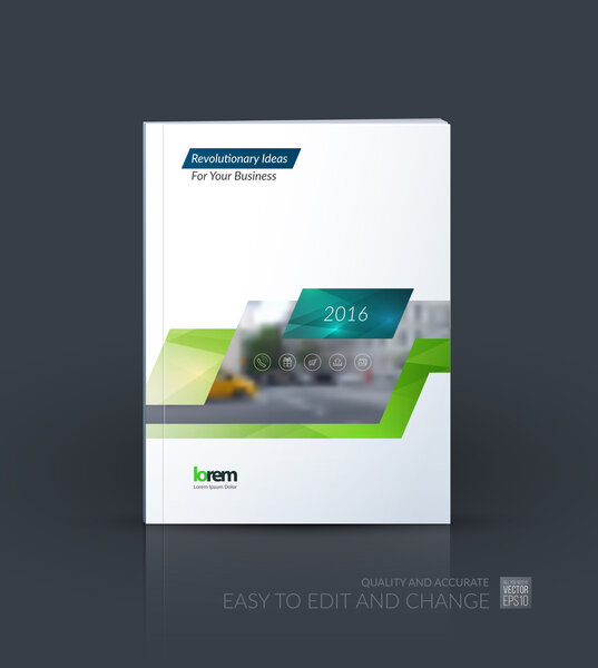 Brochure template layout, cover design annual report, magazine,