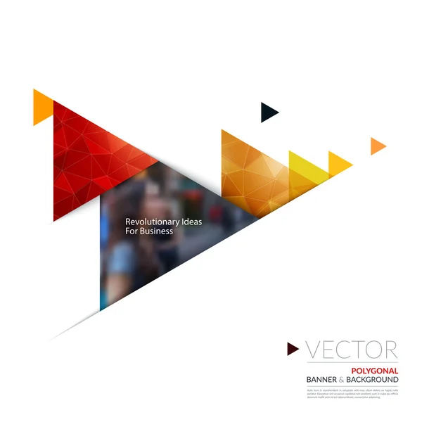 Vector Design elemek grafikai elrendezés. Modern absztrakt főleg CIG — Stock Vector