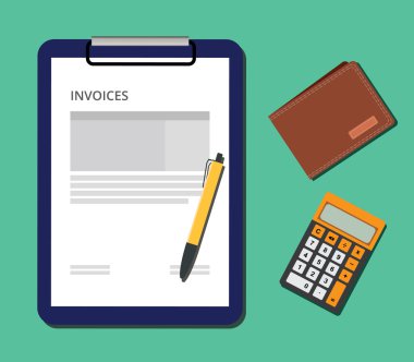 Pano hesap makinesi ve m-cüzdan tükenmez belgeyle faturalar