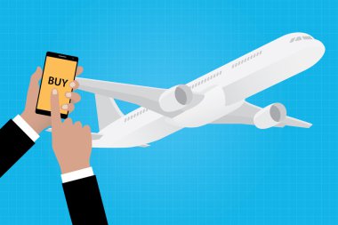 Online Bilet havayolu havayolları ile akıllı telefon app apps satın