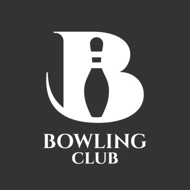 Vektör bowling logosu